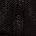 thumbnail image 7 of Snakeskin Stamping Men's Long Sleeve Shirt Stylish Glossy Stagewear Banquet Fashion Formal Casual Elegant Comfortable Slim Fit Mens Casual Crew Neck Basic Tees, 7 of 7