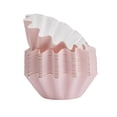 thumbnail image 1 of Matsuzay 100 piezas tazas para hornear papel engrasado Cupcake Muffin Liners moldes DIY resistentes al calor accesorios de panadería para el hogar Herramientas y accesorios para hornear Rosa Matsuzay HA065870-01, 1 of 6