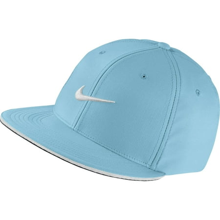 NEW Nike True Statement Light Blue Fitted Flatbill L/XL Hat/Cap