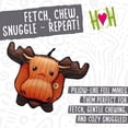thumbnail image 2 of Juguetes de Peluche para Perros HuggleHounds HuggleTuff Paquete de 3 Resistentes con Chirriador, 2 of 6
