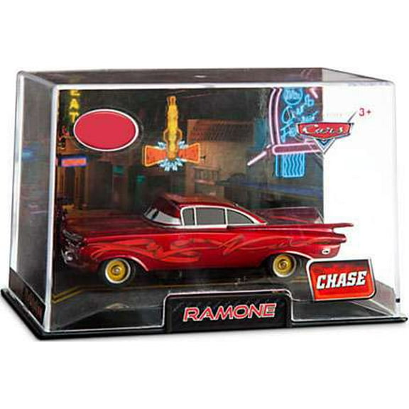 Disney Cars 1:43 Collectors Case Ramone Diecast Car (Red)