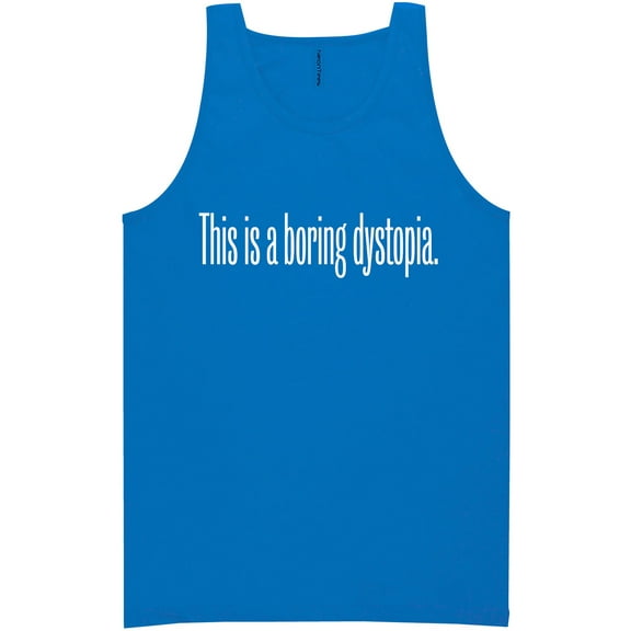 This Is A Boring Dystopia Neon Tank Top