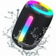 thumbnail image 1 of wonima11 Portable Bluetooth Speaker, IP68 Waterproof with LED Lights, 15W HD Stereo Wireless Speaker, BT5.3, MIC, TWS Pairing Function, 12H Playtime for Party Camping, Showering and Home Use (Black), 1 of 1