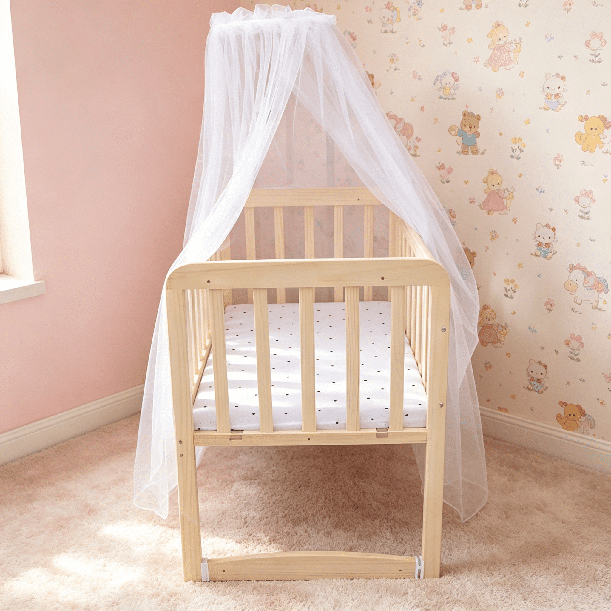 AUQ 2026 New Mosquito Net for Bed, Cot, Toddler Bed Curtain Mesh Crib for Dome Canopy Baby Home Textiles Room Decor for Baby Sleep, Nursery, Crib Protection, Home Decor, Mosquito Protection.