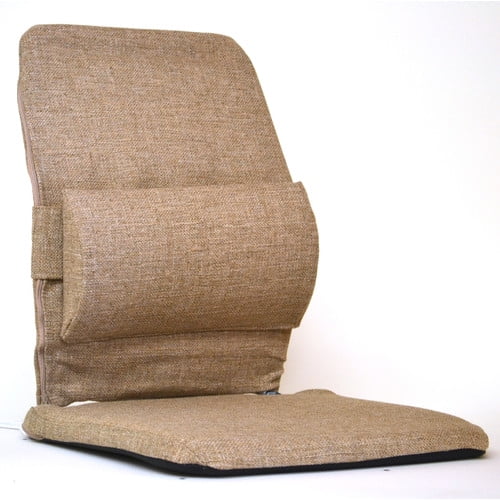 SacroEase Bucket Seat Back Cushion with Adjustable Lumbar