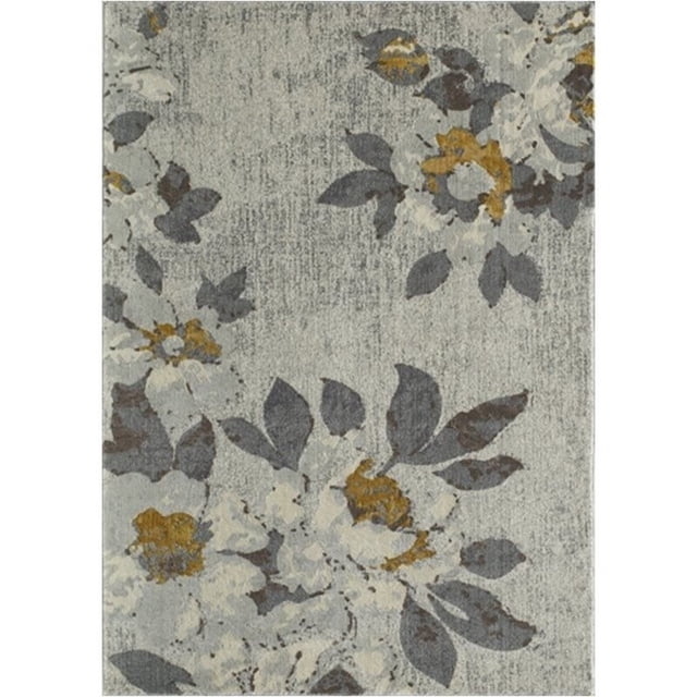 Momeni Luxe 2' X 3' Tapis de Transition en Gris