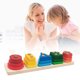 thumbnail image 5 of APILAMENTO DE BLOQUES DE TABLEROS GEOMÉTRICOS, Habilidadas Desarrollar Para Niños Clasificación de Madera Apilando Juguetes de Forma de Reconocimiento de color Desmontable para, 5 of 8