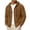 Mens Shirts Brown, variant on Mens Casual Jacket Shirt Drawstring Long Sleeve with Pockets Fashion Streetwear Hoodies Tops Dad Gifts