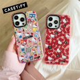 thumbnail image 2 of Funda Acrílica De Purpurina KT Cat Kitty CASETiFY Para IPhone 11 12 13 14 Pro Max A Prueba De Golpes 13 12, 2 of 4