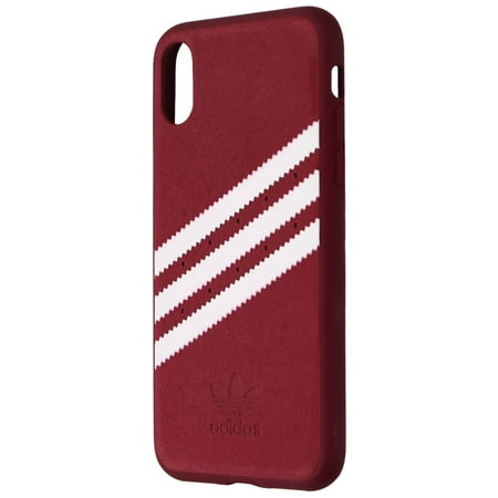 Adidas 3-Stripes Snap Case for Apple iPhone Xs/X - Maroon Red