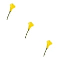thumbnail image 2 of Toystoory 20 unids/set mascotas amigable belleza duradera calas artificiales para ramos de boda decoración de fiesta amarillo Type1 NO1, 2 of 6