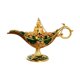 thumbnail image 4 of Estatuillas retro Decoración Escena de metal Accesorios de diseño Regalos prácticos elegantes Lámpara Estatua para estudio Dormitorio Sala de estar Verde Soledad Esculturas de estatuas, 4 of 9