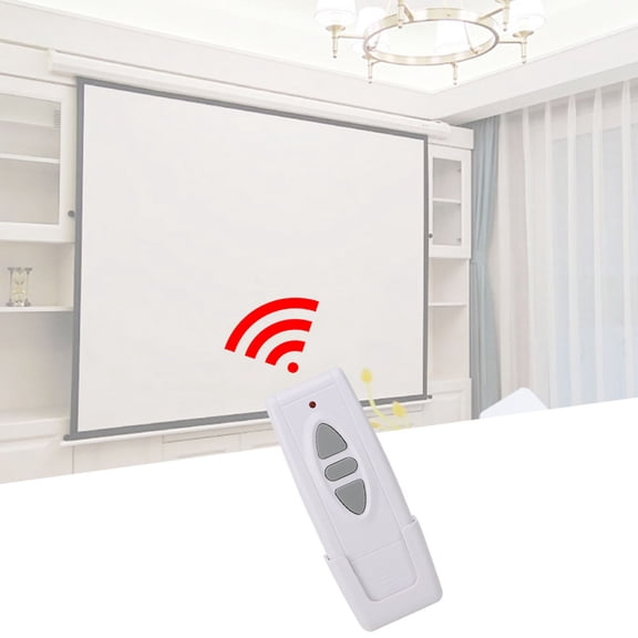 ESTINK Remote Control Switch Multifunctional Wireless Electric Curtain Screen Projector Accessories,Switch,Electric Curtain