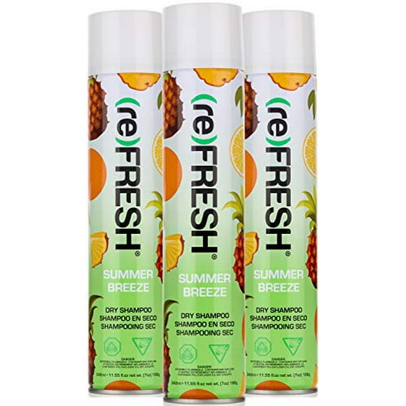 (re) FRESH - DRY SHAMPOO - Summer Breeze 3-Pack, 11.55oz