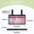 thumbnail image 7 of Jiueut Cherry Axolotl Wheelchair Side Bags for the Armrest Wheelchair Pouches with Pockets for Women Easy to Install Power Wheelchair Side Bags for the Armrest, 7 of 7