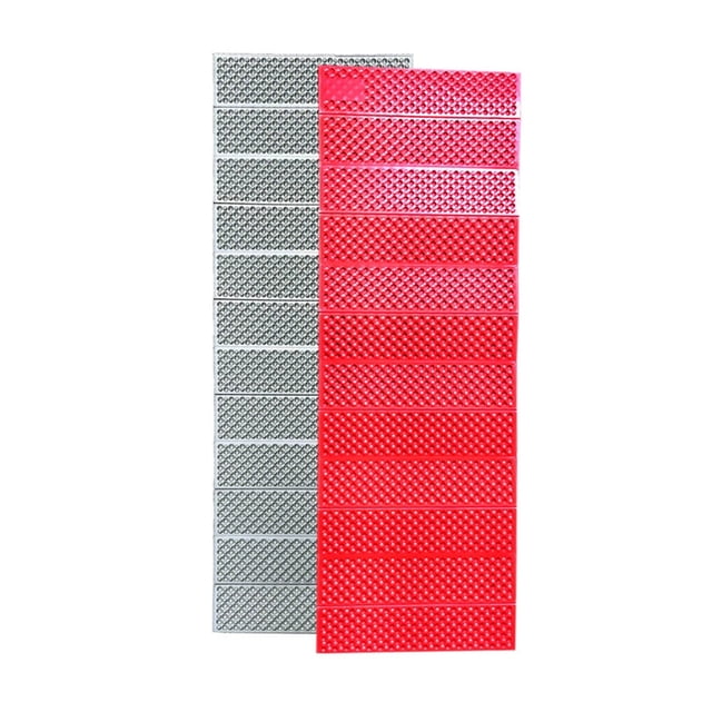Maoww Tapis de Camping Léger Portable et Anti-Poussière pour Randonnées, Anti-Humidité et Isolant Thermique Rouge
