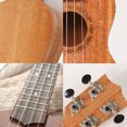 thumbnail image 2 of Instrumento de guitarra portátil de 4 cuerdas UKulele de madera de imitación para niños de 23 pulgadas, 2 of 6