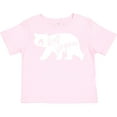thumbnail image 3 of Inktastic West Virginia White Bear Silhouette Boys or Girls Toddler T-Shirt, 3 of 5