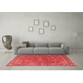 thumbnail image 3 of Ahgly Company Indoor Square Persian Red Traditional Area Rugs, 8' Square, 3 of 4