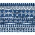 thumbnail image 4 of oneOone Cotton Flex Royal Blue Fabric Geometric Tribal Sewing Fabric By The Yard Printed Diy Clothing Sewing Supplies 40 Inch Wide, 4 of 4