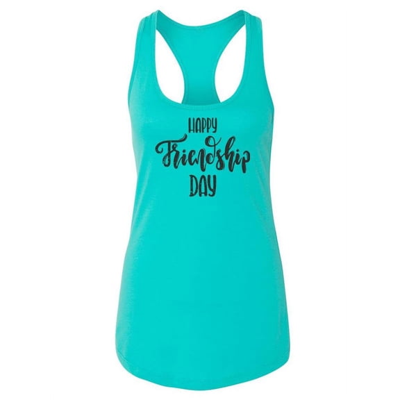 Happy Friendship Day Racerback Tank Women -Image by Shutterstock, Female XX-Large