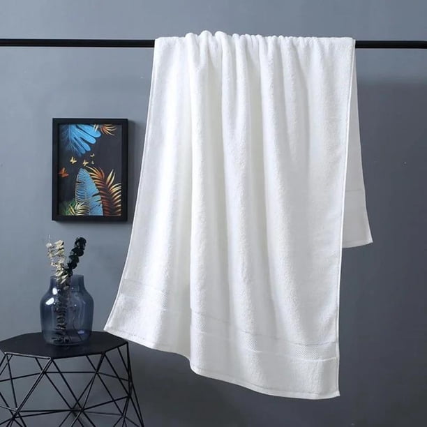 Toalla de baño de algodón para adultos, juego de toallas absorbentes suaves, toalla de Playa Grande, toallas de Spa de Hotel para el hogar