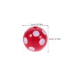 thumbnail image 2 of 60pcs Round Mix Color Rhinestone Resin Beads Round Chunky Beads For Bracelets And Necklaces Craft Resin Charm With Holes For Creative Projects 20mm, 2 of 5
