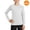 White, variant on YST470LS Youth Long Sleeve Rashguard Tee, Black, XL, Home Page, Sports & Outdoors