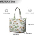 thumbnail image 5 of Daisy Women's Large Weekend Travel Bag Moving Canvas Handbag Thick Double Layer Beach Weekend Travel Unisex Hospital Maternity Delivery with Toiletry Waterproof, 5 of 5