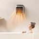 thumbnail image 5 of Upgraded 800W Wall-Mounted Mini Heater with Remote - Digital Electric Heater PTC Fast Heating for Home & Office Use, 5 of 5