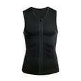 thumbnail image 4 of Men Neoprene Sweat Sauna Suits Waist Trainer Vest for Weight Loss Body Shaper TaLELINTA Top Tummy Fat Burner Slimming Sauna Shirt Shapewear, 4 of 8