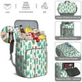 thumbnail image 5 of Minimalist Botanical Cactus Cooler Backpack - 20L Insulated Leakproof Picnic Bag, Southwestern Succulent Design, Durable & Easy to Clean for Outdoor Enthusiasts, 5 of 6