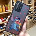 thumbnail image 5 of Matte Case for VIVO Y93 Y91C Y91 Y85 Y77 Y76 Y75 Y73 Y72 Y71 Y53 Y52S Y50 Y35 Y22 Y21 Y20 4G 5G Case Lilo & Stitch Cartoon Anime, 5 of 5