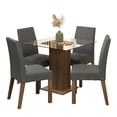 thumbnail image 1 of Juego de Comedor Madesa Ivy con Mesa y 4 Sillas con Encimera de Vidrio, 1 of 7