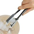 thumbnail image 5 of Pinza de hielo de acero inoxidable Pinza de con Clip para Alimentos Complimentos Hecho de material a Fanmusic Pinza de hielo de acero inoxidable, 5 of 5