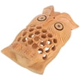 thumbnail image 4 of Miniature Owl Decorative Figurines Hand Owl Shape Decoration For Family Friends 1Set, 4 of 5