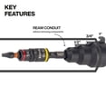 thumbnail image 3 of Escariador de conductos 3 en 1 Tool Klein Tools 85091HD, 3 of 6