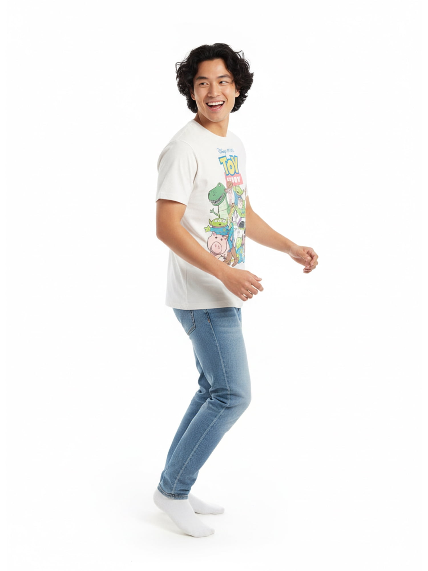 Toy Story, Men's & Big Men's Graphic Tee, Classic Crew, Sizes S-3XL