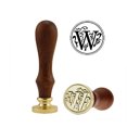 thumbnail image 1 of relayinert Letters Sealing Wax Seal Kit Retro Seal Stamp Set with Wood Handle and Copper Head, 1 of 9