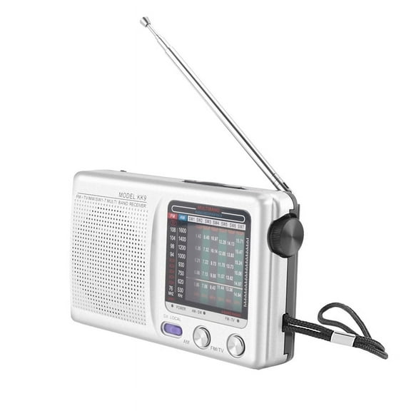 AM/FM/SW Portable Radio Operated for Indoor, Outdoor & Emergency Use Radio with Speak aa98