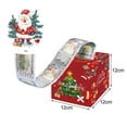 thumbnail image 5 of SunRoad Money Roll Gift Box Christmas Money Box for Cash Gift Surprise Money Pull Out Holder with Santa Snowman Pull Card Gift Roll Box for Party Decoration, 5 of 8