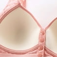 thumbnail image 4 of Xuncatan Daisy Bra for Seniors Front Closure Button Convenient Comfortable Lace Breathable Bras for Older Women No Underwire Christmas gifts, 4 of 8