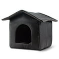 thumbnail image 4 of Abri Portable pour Chat Errant Tente Imperméable Extérieur Maison Chaude pour Chat Chien Férral, 4 of 9
