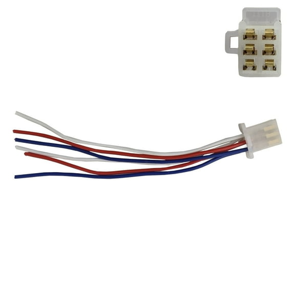 CDI Wire Harness Repair Plug 6 Pin for GY6 50cc-150cc 4-Stroke Engines Compatible with Chinese Scooters Mopeds ATVs Go Karts – TaoTao Jonway Sunl Roketa Coolster More