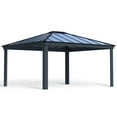 thumbnail image 1 of CANOPIA by PALRAM Dallas 14 ft. x 16 ft. Gazebo Kit - Grey, 1 of 9