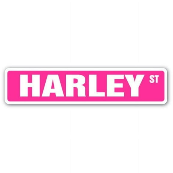 4 x 18 in. Harley Street Sign