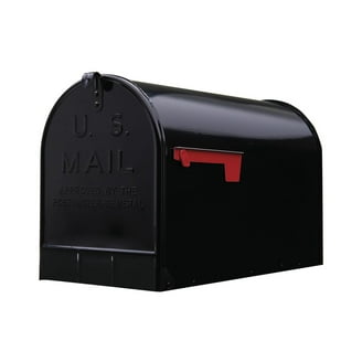 SereneLife Outdoor Wall Mailbox | 0.46 Cubic FT Locking Mailbox | Easy