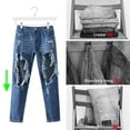 thumbnail image 4 of Perchas para pantalones Nature Smile Deluxe de madera con 2 clips, paquete de 20, 4 of 9