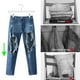 thumbnail image 4 of Perchas para pantalones Nature Smile Deluxe de madera con 2 clips, paquete de 20, 4 of 9