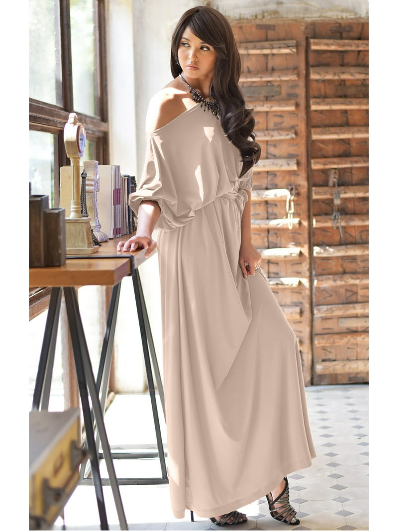 nude dress casual Casual Day Dress